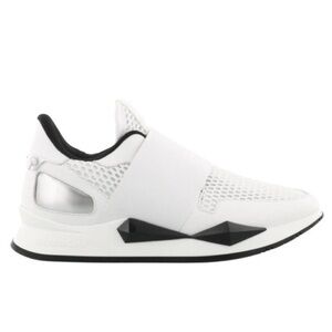 Givenchy White Elastic Runner Sneakers